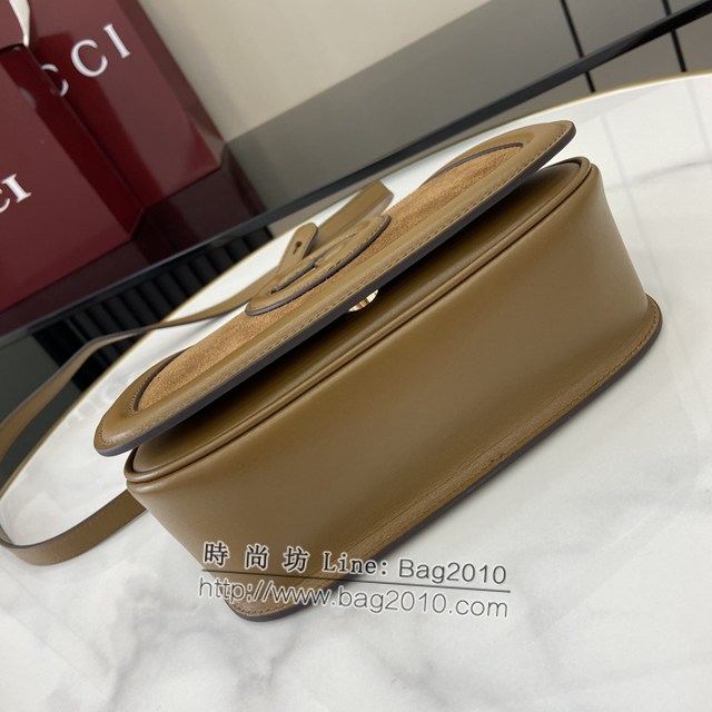 Gucci專櫃古馳最新款Blondie系列迷你肩背包斜挎女包 jh2145型號：815700
